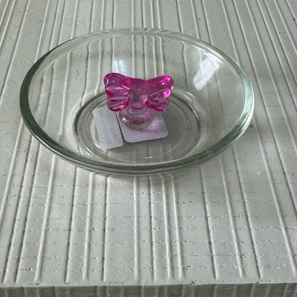 Urban Outfitters glass jewelry dish